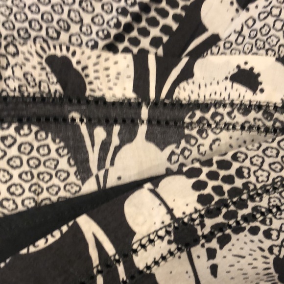 Modest ALine black/ white flour skirt ESPRIT, EU38/US8, 100%cotton - Picture 13 of 13